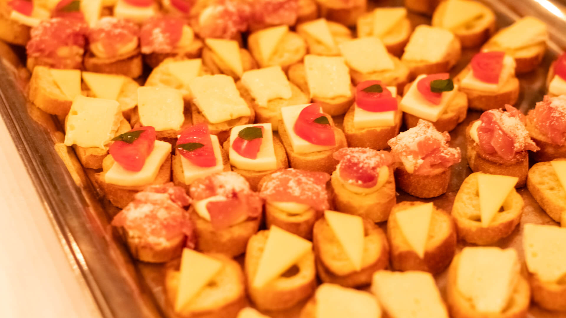 クルーズの料理