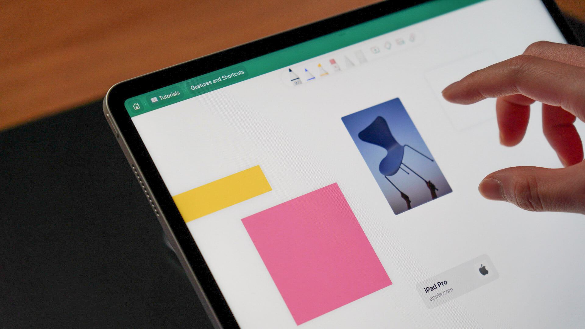 Limeboard iPadの画面