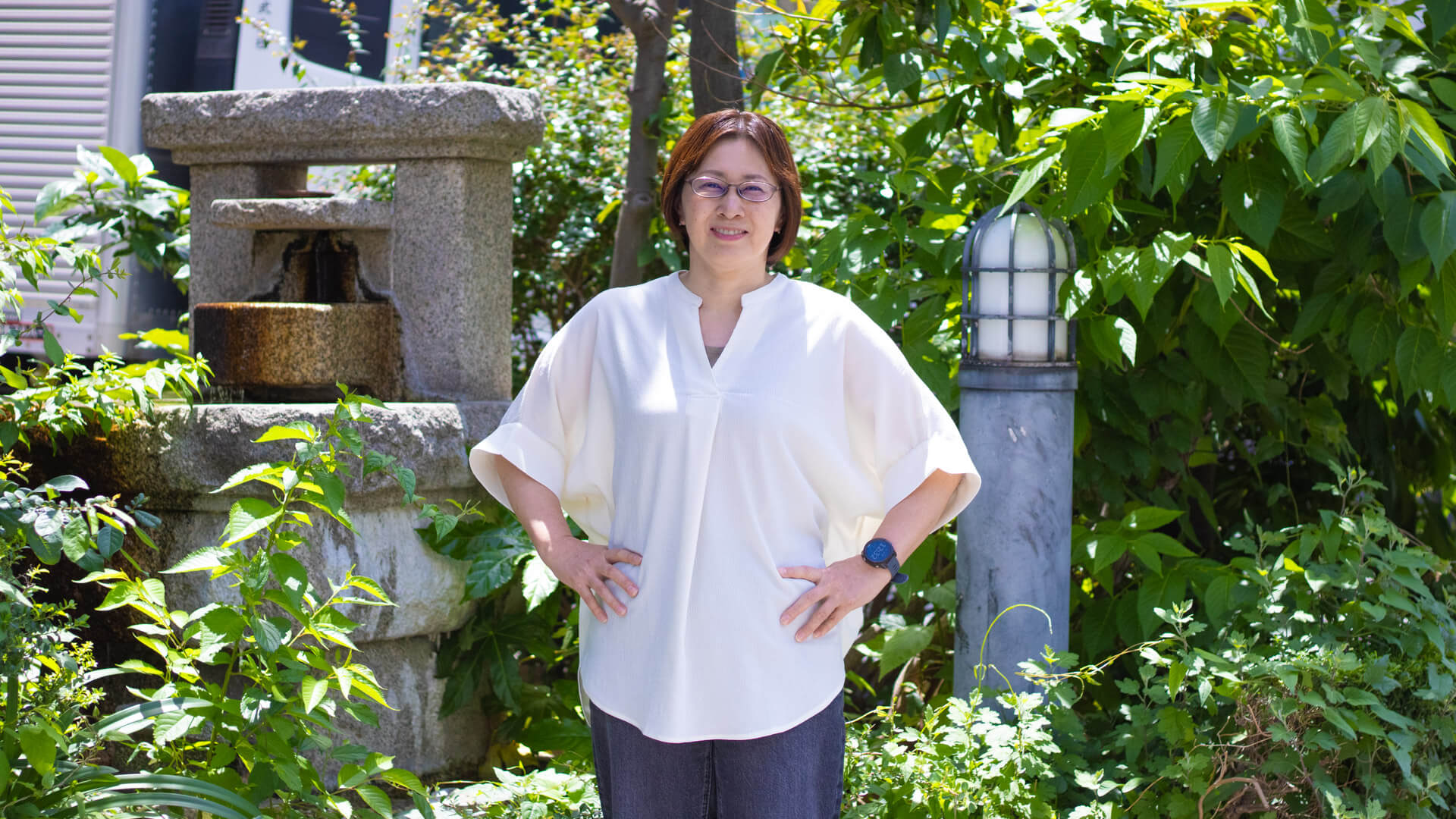 中尾 美幸 インタビューカット
