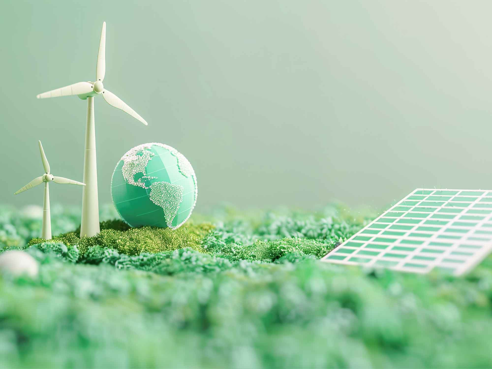 Google Mapsを利用した太陽光発電見積りシミュレーションシステム開発のイメージビジュアル